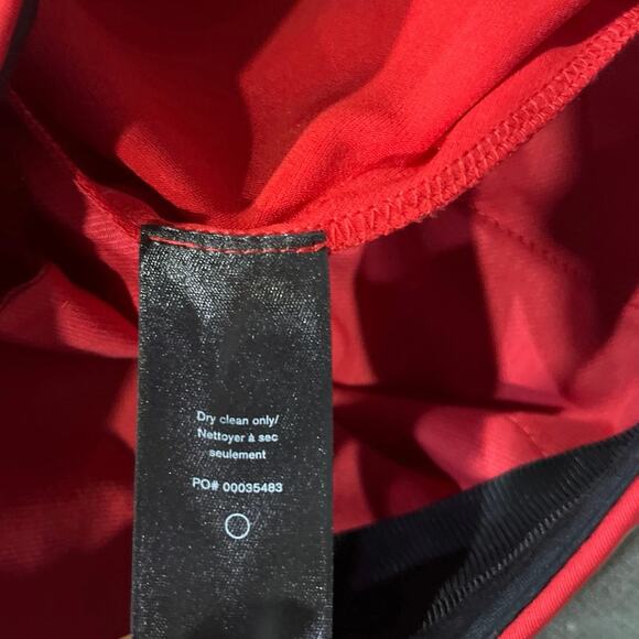 Rag & Bone Red Straight Leg Trousers Sz 4 - Picture 8 of 11